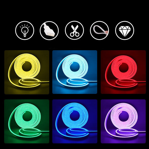 Colorful Color Changing LED Flexible Light Bar
