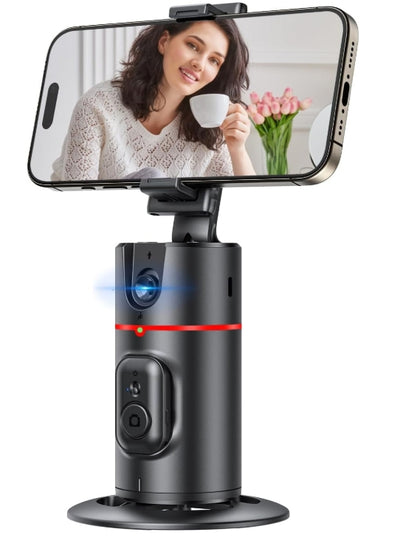 360° Rotating AI Smart Face Body Tracking Phone Shooting Holder.