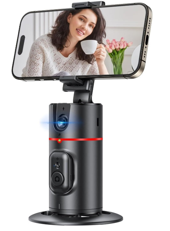 360° Rotating AI Smart Face Body Tracking Phone Shooting Holder.