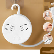 Multi Function Socket With Storage Row Plug Cord